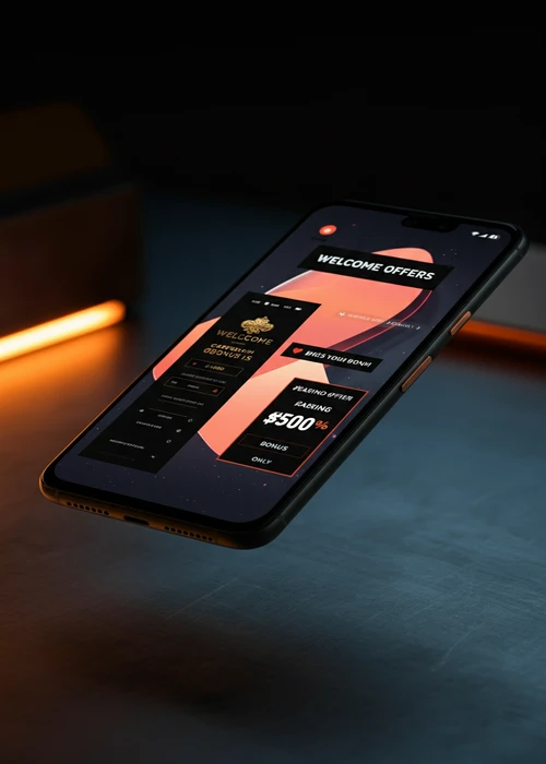 Interfaccia utente del Gratorama Casino che mostra il bonus di benvenuto e giochi di slot esclusivi.